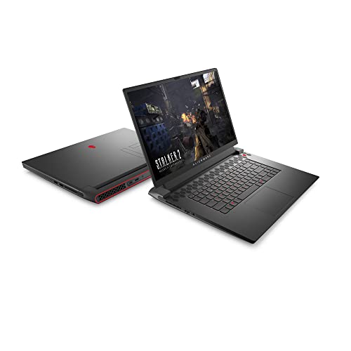 Alienware M17R5 Gaming Laptop - 17.3-inch FHD 480Hz Display, AMD Ryzen 9-6900HX, 32GB DDR5 RAM, 1TB SSD, NVIDIA GeForce RTX 3080 GDDR6, Windows 11 Home, 1 Year Support - Dark Side of the Moon, Black