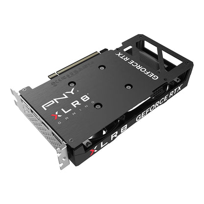 PNY GeForce RTX™ 4060 8GB XLR8 Gaming Verto™ Dual Fan OC Graphics Card DLSS 3 (128-bit, PCIe 4.0, GDDR6, HDMI/DisplayPort, Supports 4k, 2 Slot)