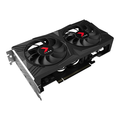 PNY GeForce RTX™ 4060 8GB XLR8 Gaming Verto™ Dual Fan OC Graphics Card DLSS 3 (128-bit, PCIe 4.0, GDDR6, HDMI/DisplayPort, Supports 4k, 2 Slot)