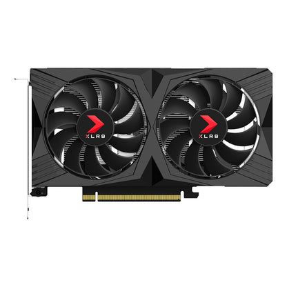 PNY GeForce RTX™ 4060 8GB XLR8 Gaming Verto™ Dual Fan OC Graphics Card DLSS 3 (128-bit, PCIe 4.0, GDDR6, HDMI/DisplayPort, Supports 4k, 2 Slot)