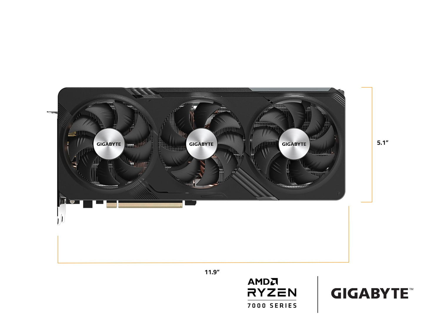 GIGABYTE Radeon RX 7800 XT Gaming OC 16G Graphics Card, 3X WINDFORCE Fans 16GB 256-bit GDDR6, GV-R78XTGAMING OC-16GD Video Card