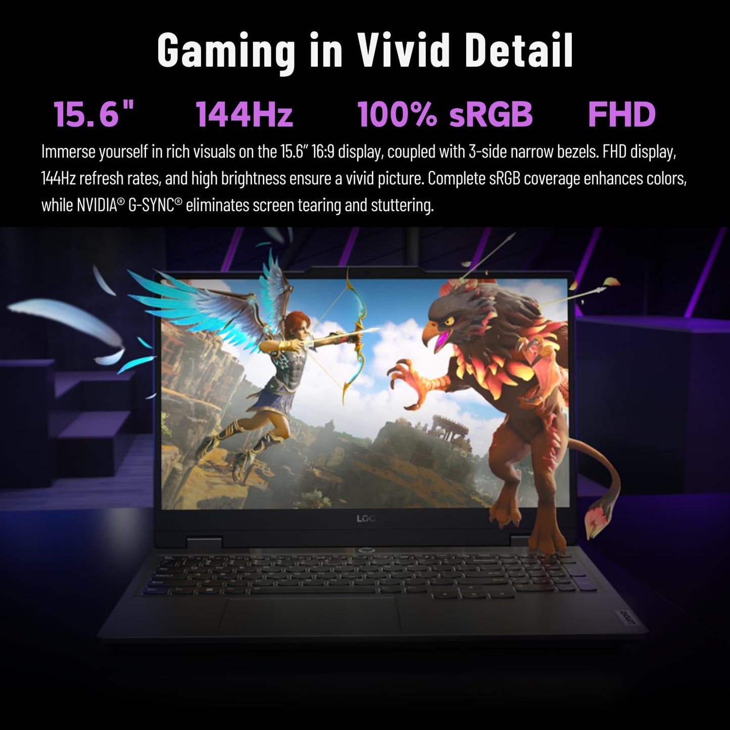 Lenovo LOQ i7 Premium Gaming Laptop, 15.6" FHD 144Hz, i7-13650HX (Beats i9-12900H), GeForce RTX 4060 (Boost Clock 2370MHz), 32GB DDR5 RAM, 2TB SSD, Backlit KB, RJ-45, Wi-Fi 6, Windows 11 Pro, Grey