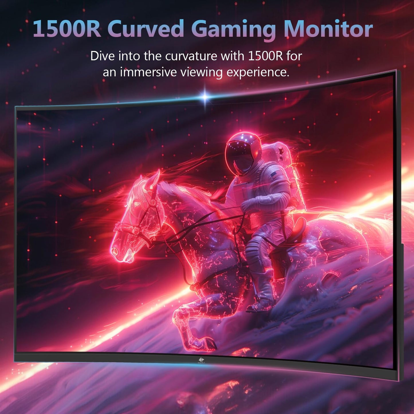 Z-Edge 27-inch Curved Gaming Monitor 16:9 1920x1080 240Hz 1ms Frameless LED Gaming Monitor, UG27P AMD Freesync Premium Display Port HDMI