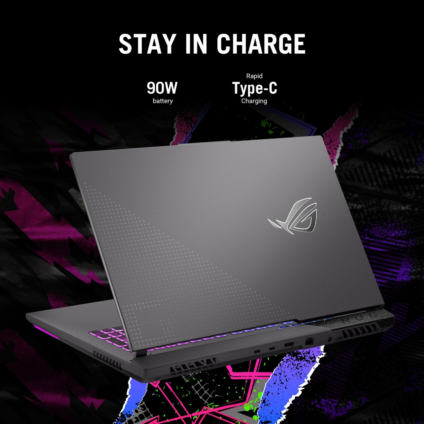 ASUS ROG Strix G17 Gaming Laptop, 17.3" FHD 144Hz, AMD Ryzen 9 7845HX, GeForce RTX 4070, 32GB DDR5 RAM, 1TB PCIe M.2 SSD, HDMI, USB 3.2 Gen 1, Wi-Fi 6, RGB Backlit Keyboard, Windows 11 Pro, Black