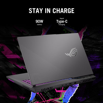 ASUS ROG Strix G17 Gaming Laptop, 17.3" FHD 144Hz, AMD Ryzen 9 7845HX, GeForce RTX 4070, 32GB DDR5 RAM, 1TB PCIe M.2 SSD, HDMI, USB 3.2 Gen 1, Wi-Fi 6, RGB Backlit Keyboard, Windows 11 Pro, Black