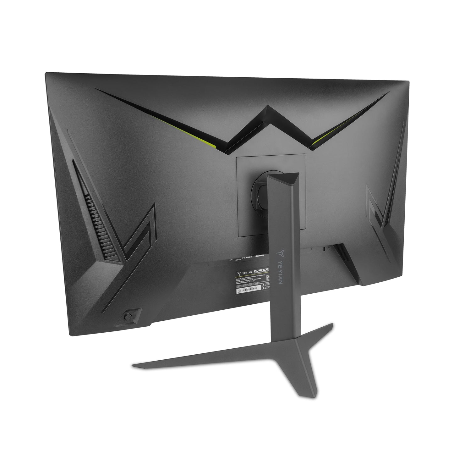 YEYIAN 27 inch 1440P QHD PC Gaming Fast IPS 2K Monitor | AMD FreeSync Premium 180Hz Refresh 1ms Response | 120% sRGB 178°Angel Tilted HDR 10 G-sync | 2 Display Port 1.4 & 2 HDMI 2.1 & Type A Input